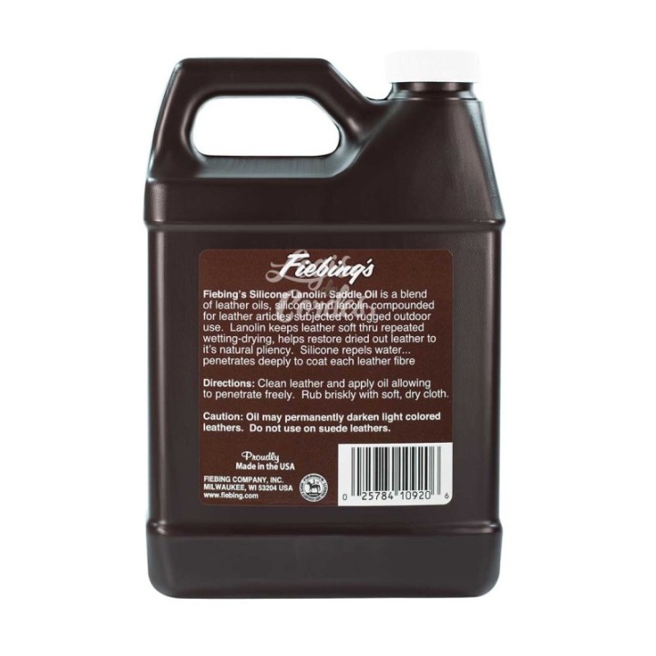 Fiebing's 100 % Pure Neatsfoot Oil 8Oz/236ml Neutre/Neutral