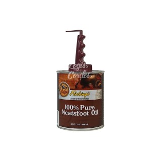 Fiebing's 100 % Pure Neatsfoot Oil 32Oz/946ml Neutral/Neutral with applicator