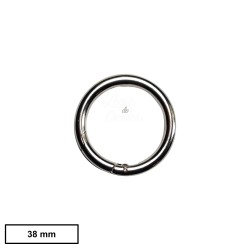 Mousqueton Acier Nickelé /...