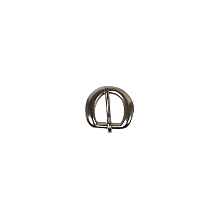 Nickel-plated Bronze Buckle Fine Rounded Lyre