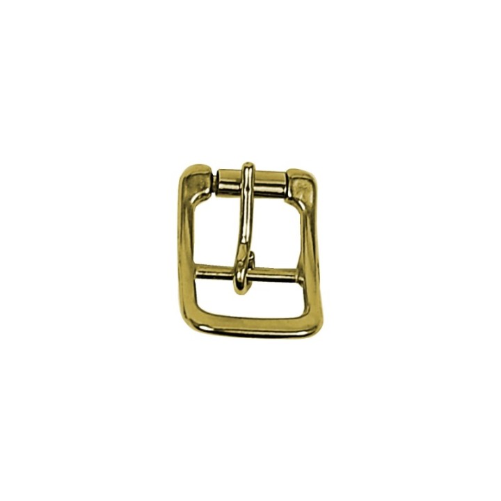 Double Rounded Gold Bronze Buckle