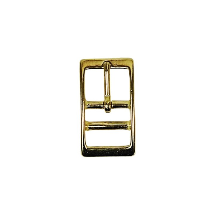 solid brass buckle Double bars