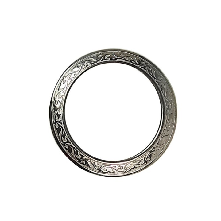 Breast Collar Ring & Hobble Ring w/ black patina