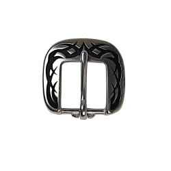 Tribal heel buckle in...