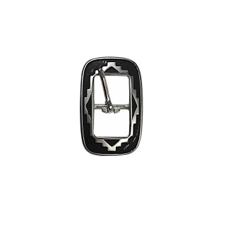 boucle double plains native avec patine noire