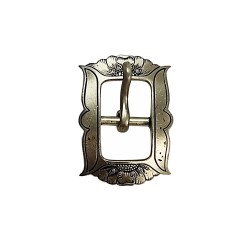 bronze Centerbar Buckle Navajo