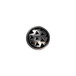 Concho rasp w/ chicago screw & black patina