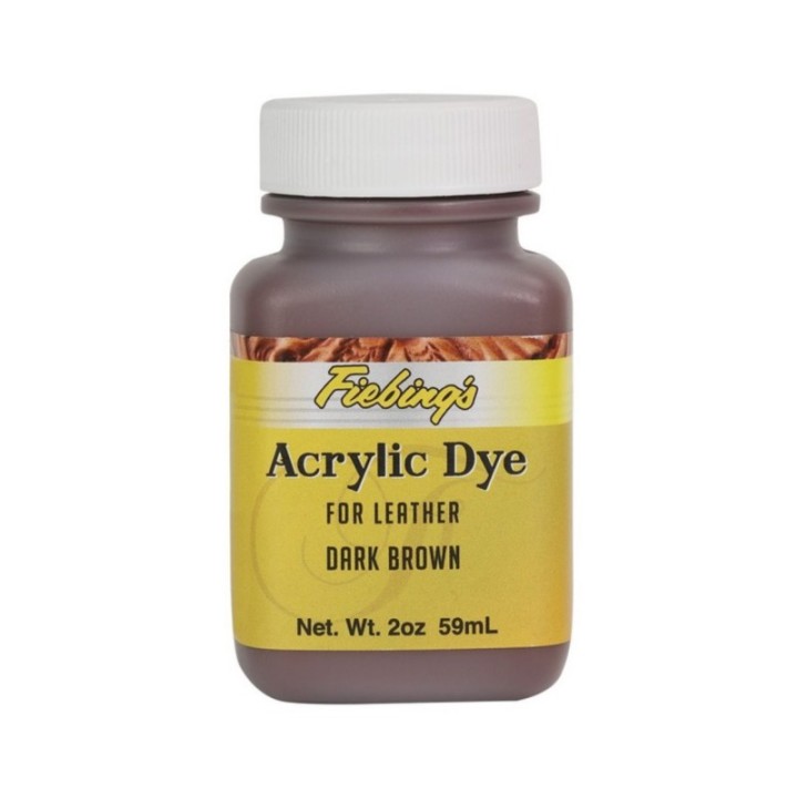 Fiebing's Acrylic Dye Dark Brown/Dark Brown
