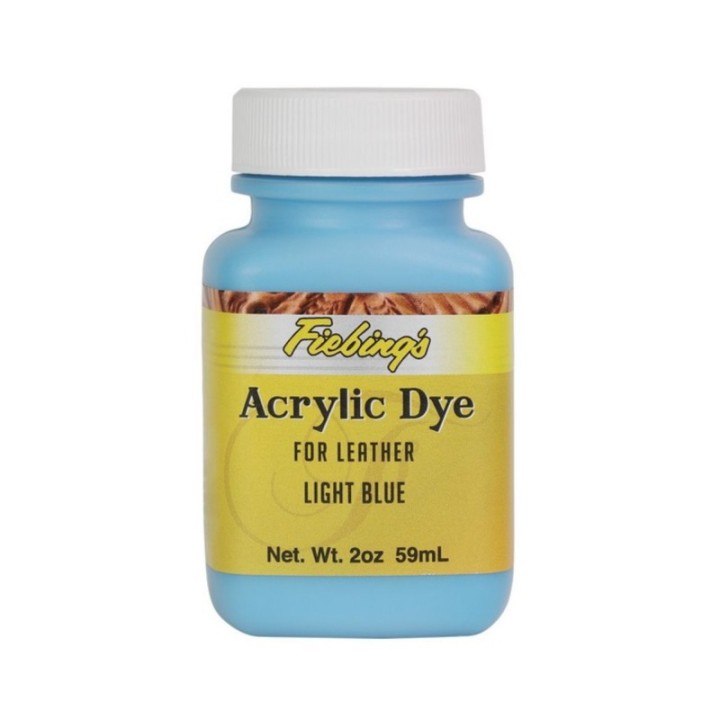 Fiebing's Acrylic Dye Light blue/Light Blue