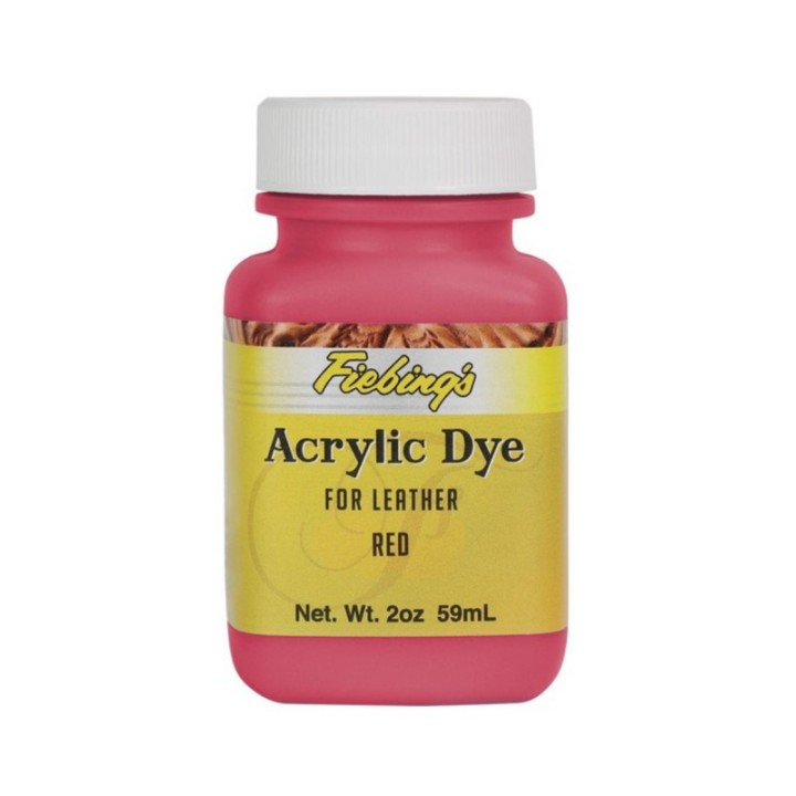 Fiebing's Acrylic Dye Red/Red