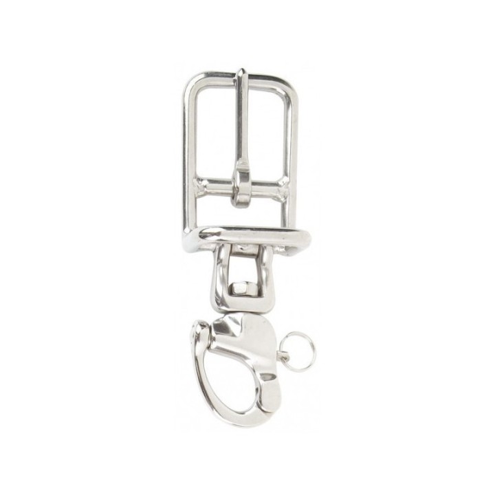 PULL BUCKLE WITH STRONG STAINLESS STEEL SNAP HOOK