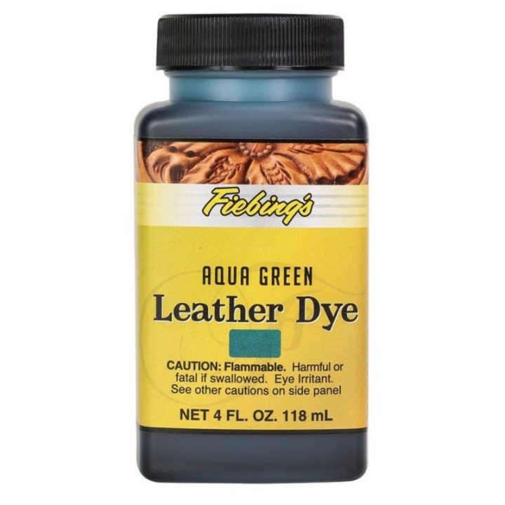 Leather Dye Aqua green/Fiebing's