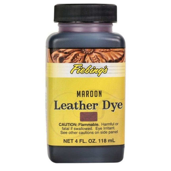 Leather Dye Dark Burgundy/Maroon Fiebing's