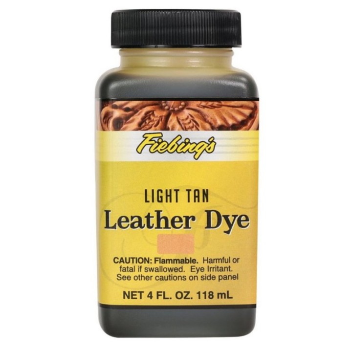 Leather Dye Light ochre/Light tan Fiebing's
