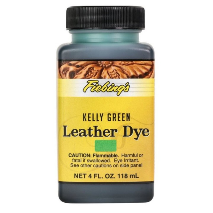 Leather Dye Kelly green/Kelly green Fiebing's