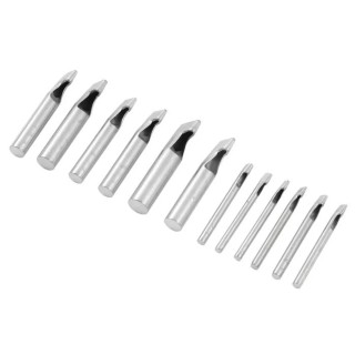 Set 12 of long hole punching tools