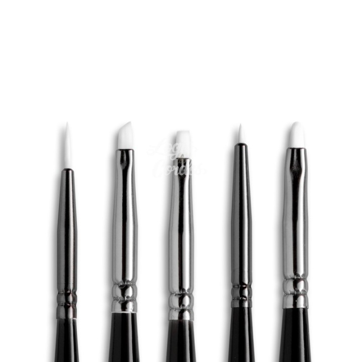 Angelus 5-brush precision set