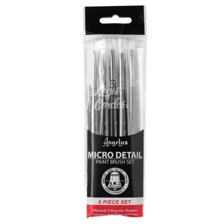 Angelus 5-brush precision set