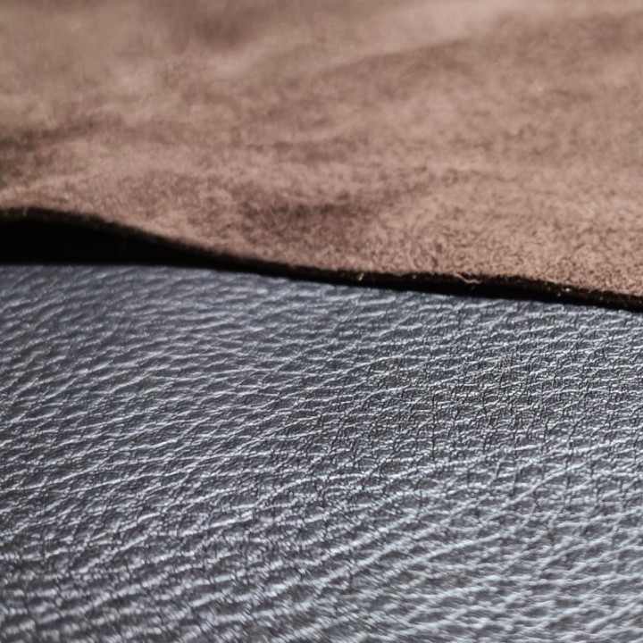 Demi peau cuir de siège 1.4-1.6mm Tabac