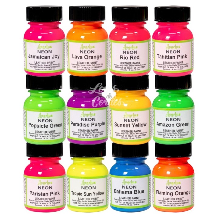 Angelus Neon Kit – 12 colours