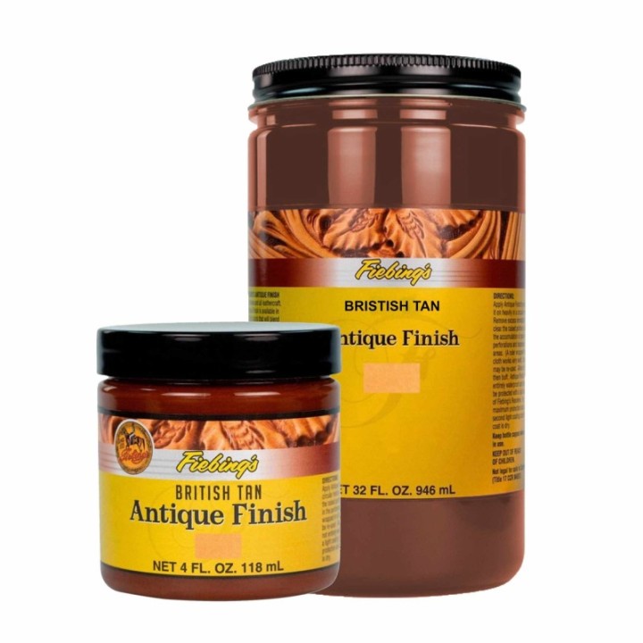 Fiebing's Antique Finish English Ochre/British tan