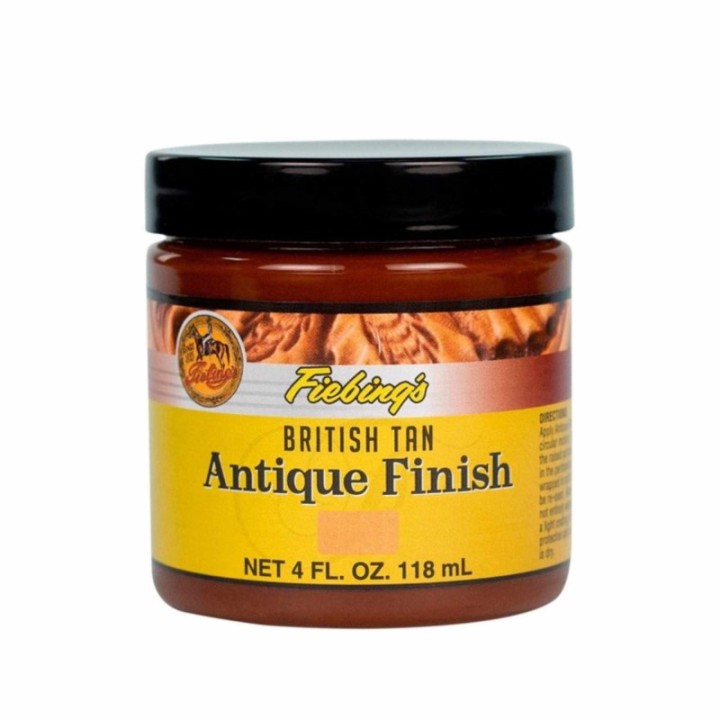 Fiebing's Antique Finish English Ochre/British tan