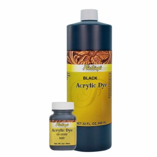 Fiebing's Acrylic Dye Black/Black