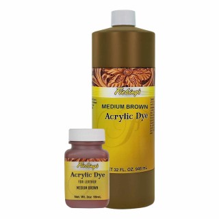 Fiebing's Acrylic Dye Medium Brown