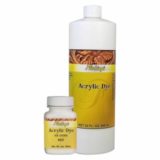 Fiebing's Acrylic Dye White/White