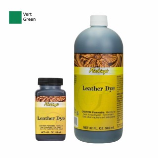 Leather Dye Dye Vert/Green Fiebing's