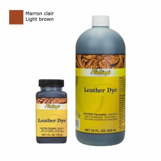 Leather Dye Marron clair/Light brown Fiebing's