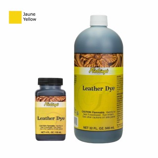 Leather Dye Jaune/Yellow Fiebing's