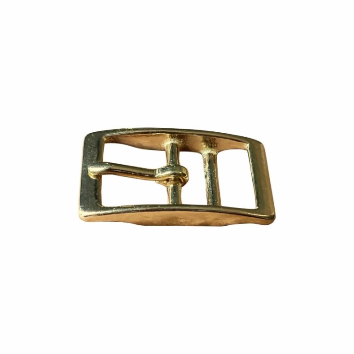 solid brass buckle Double bars