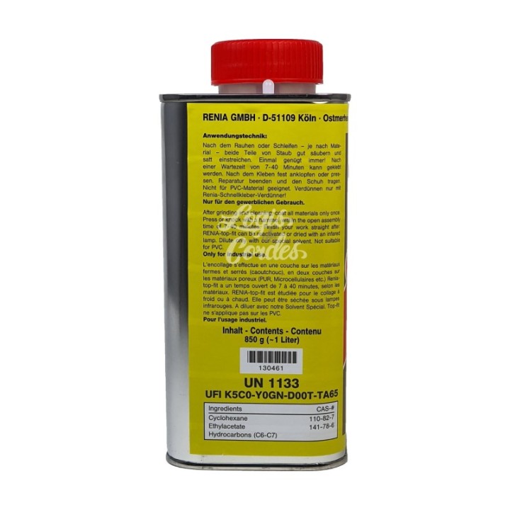 RENIA  TOP FIT  Contact adhesive 850g
