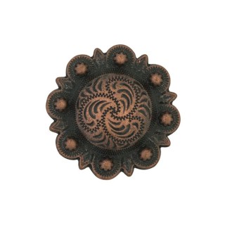 Concho Berry black copper w/ chicago screw