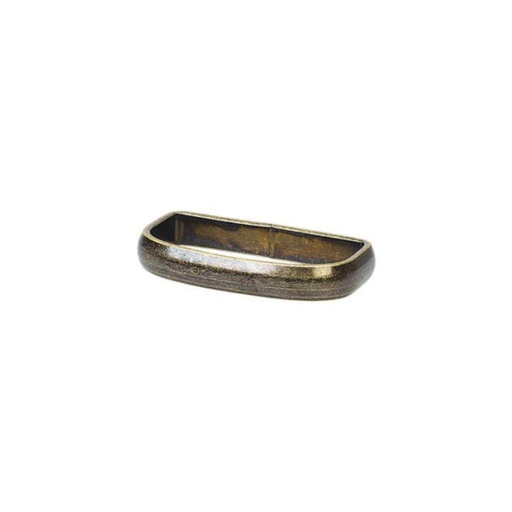 Antique brass loop