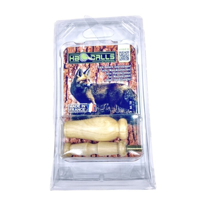 pack appeaux renard bois (73 & 75)