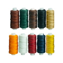 Waxed Braided Cords 22.5m