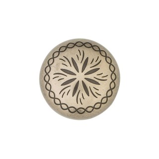 Concho dome nickel vieilli