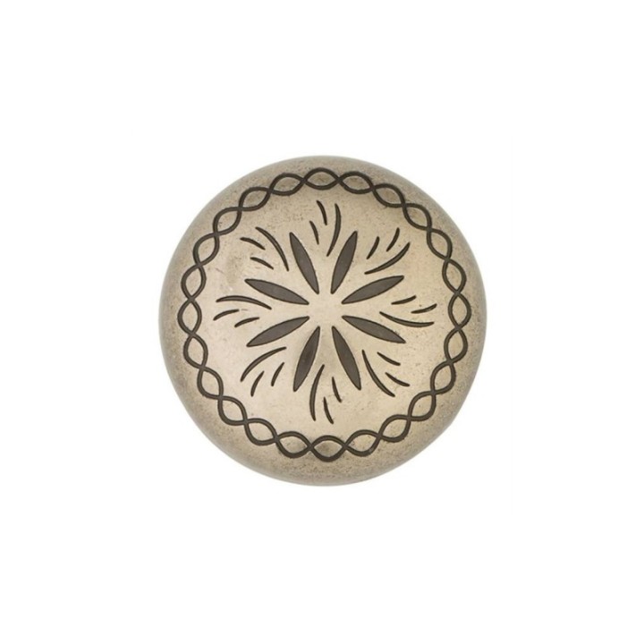 Concho dome nickel vieilli