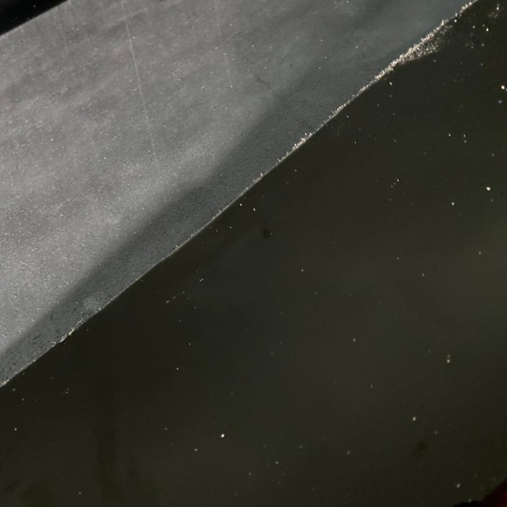 patent leather Black 1.5mm