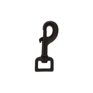 Carabiner black eye pull Square swivel
