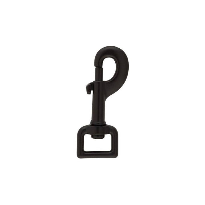 Carabiner black eye pull Square swivel