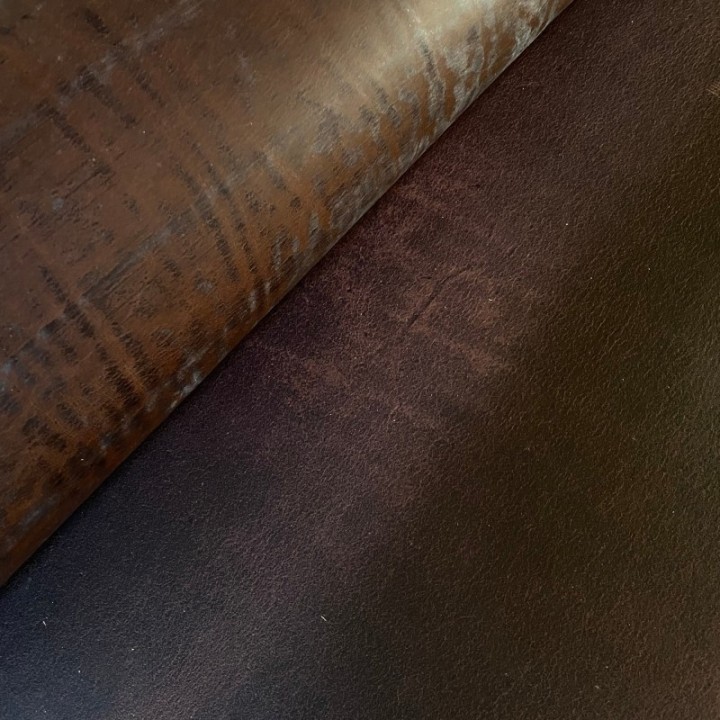 double shoulder 3-3.5mm antique brown waxed