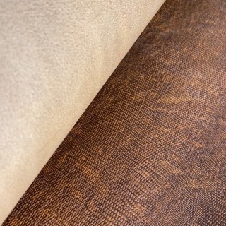 double shoulder 2.5-3mm dark brown stamped
