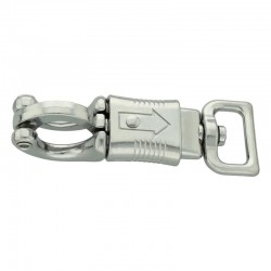 Mousqueton Acier Nickelé /...