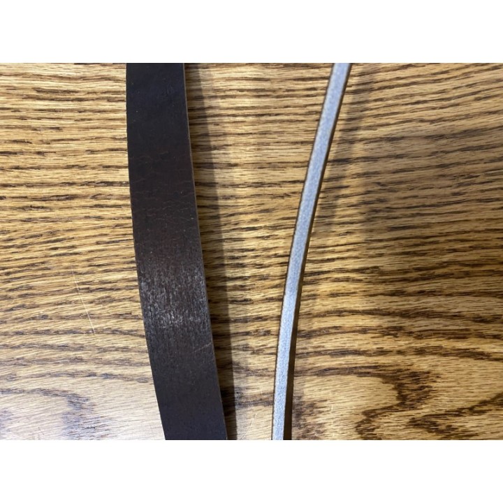 Leather for stirrup straps, 4–4.5 mm
