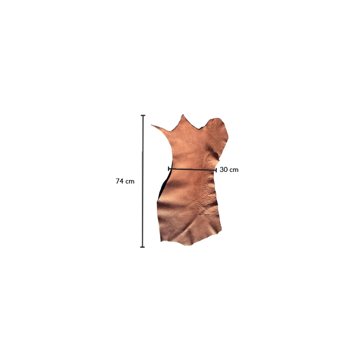 Premium calf leather offcuts