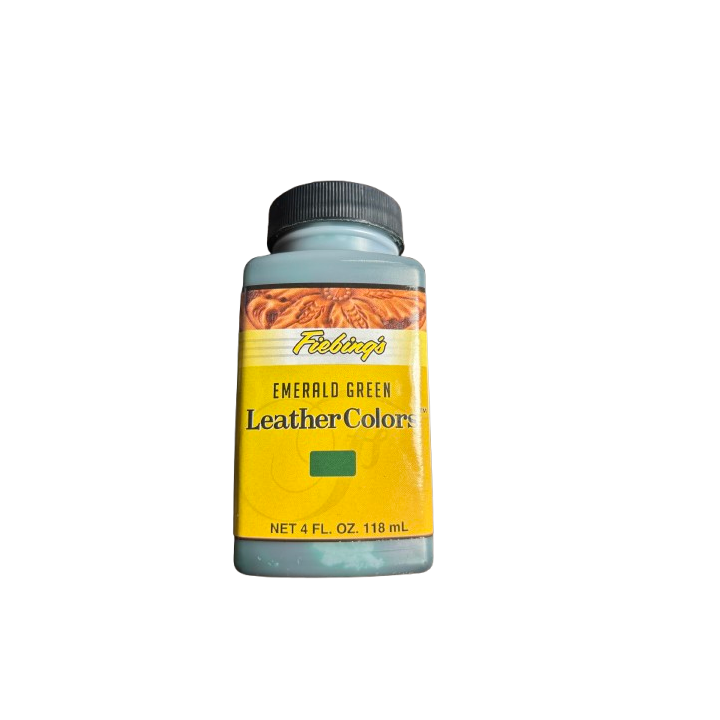 Fiebing's Leather Colors emerald green / emerald green 4OZ / 118ml