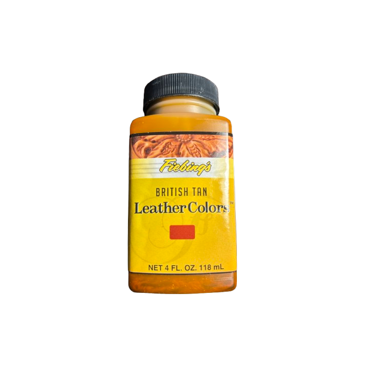 Fiebing's Leather Colors English tan / British tan 4OZ / 118ml